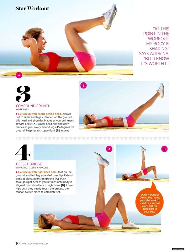 Woman Doing Exercises