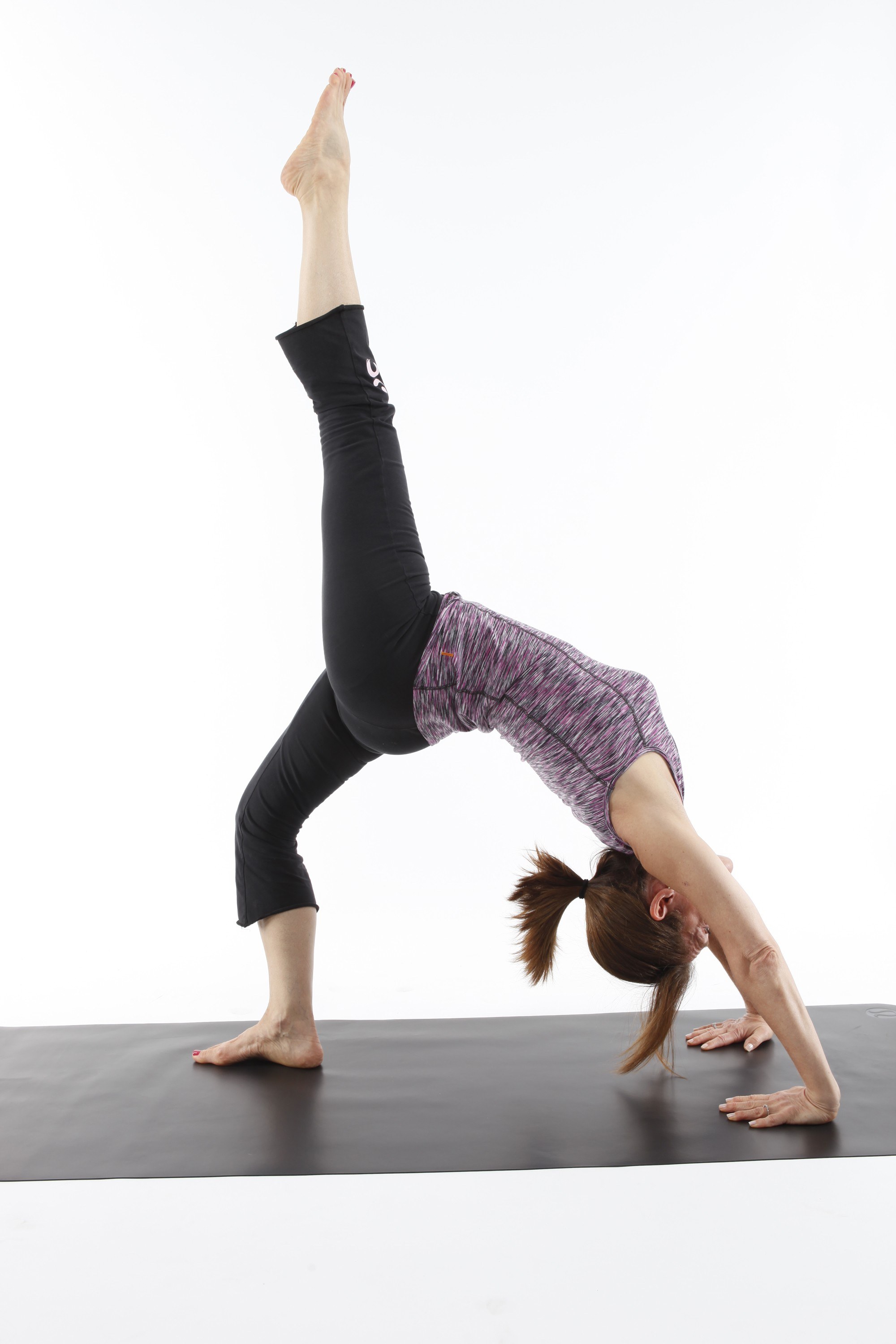 woman doing yoga pose