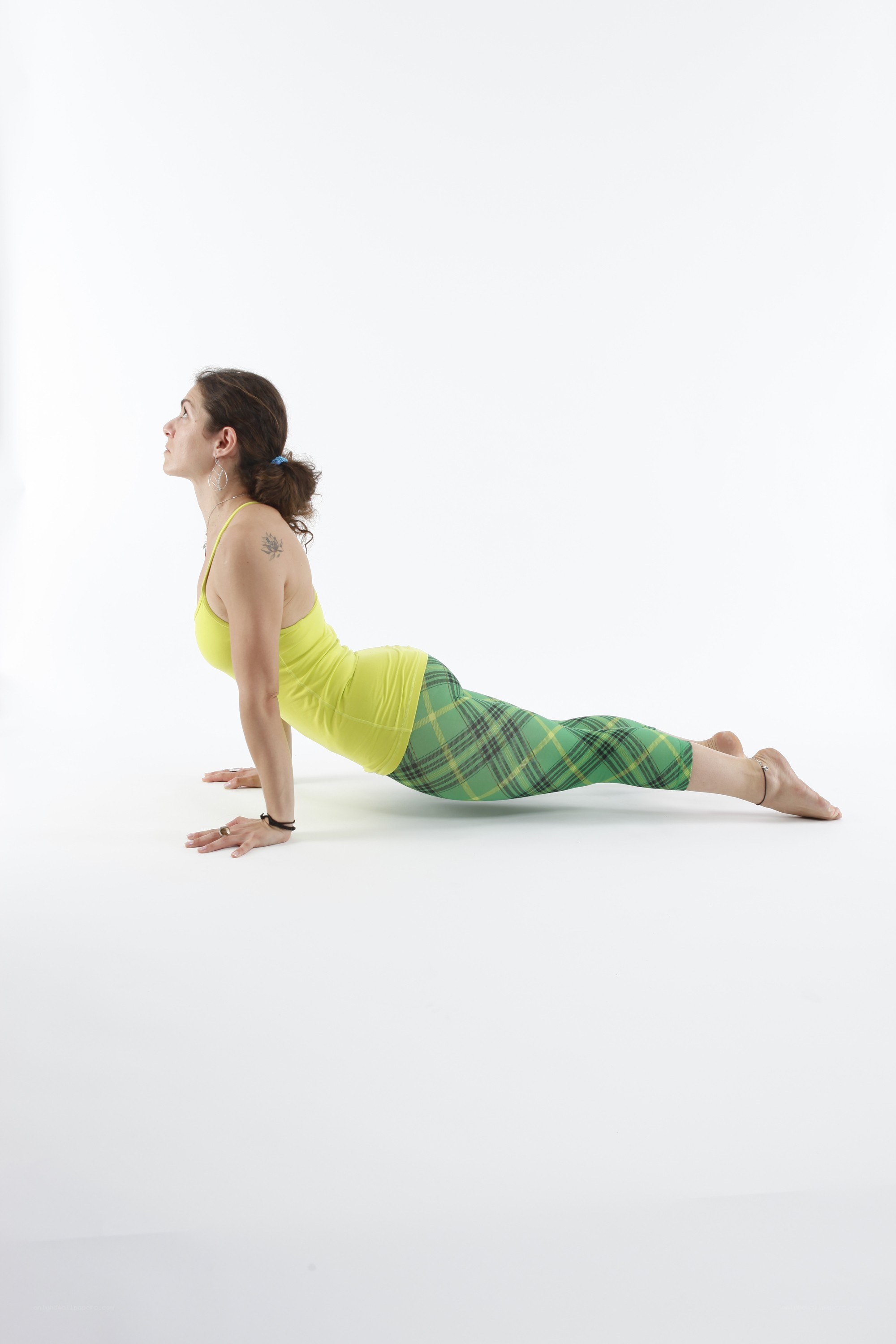 woman doing yoga pose