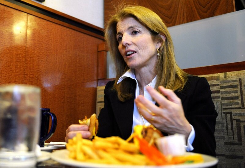 woman eating at a restaurant
