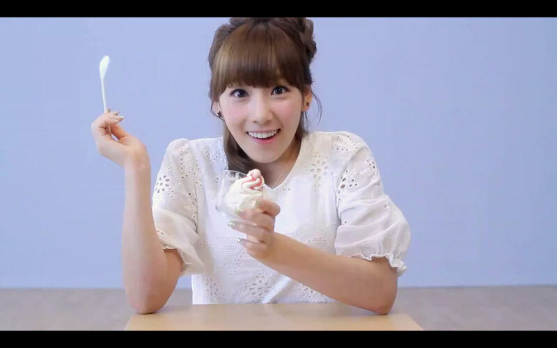 woman eating ice cream