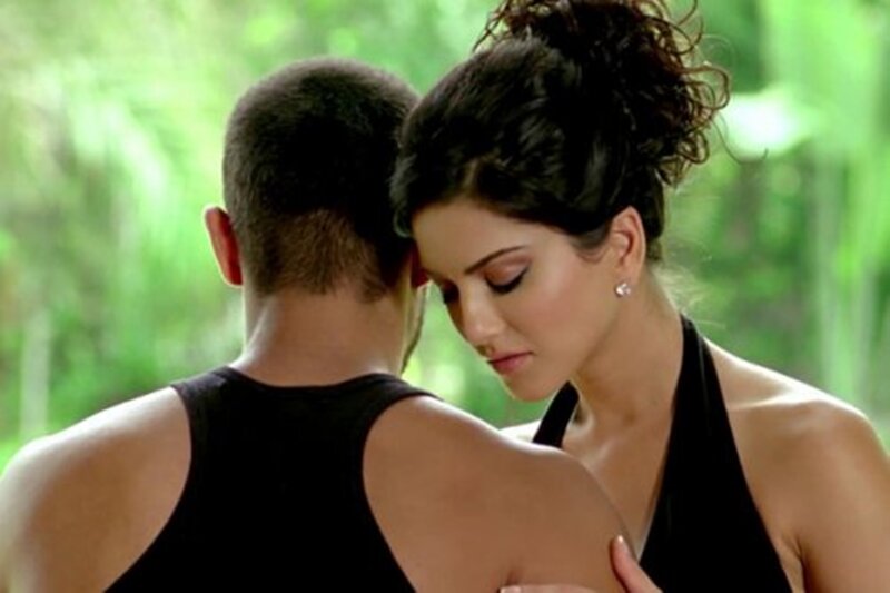 Woman Embracing Man — Black, Intimate, Afternoon