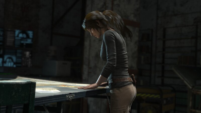 Woman Examining Map