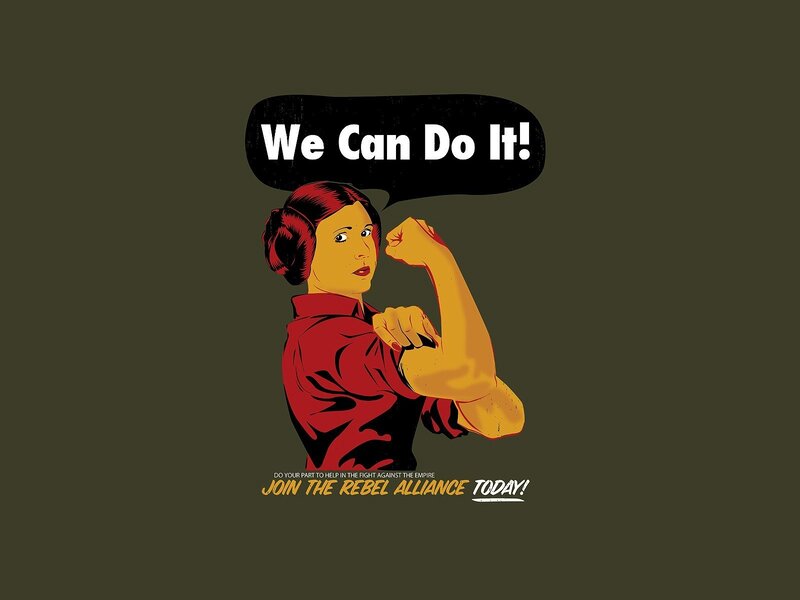 Woman Flexing Arm — Brown, Empowering