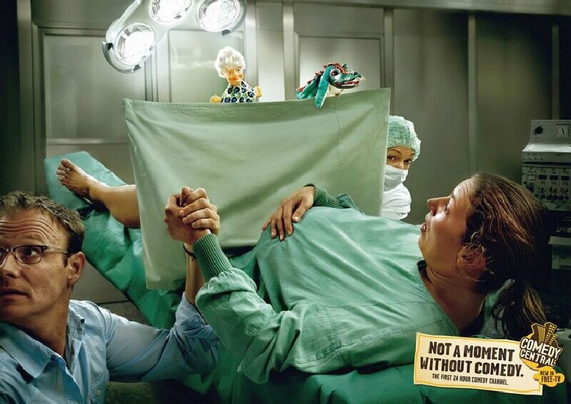 Woman Giving Birth
