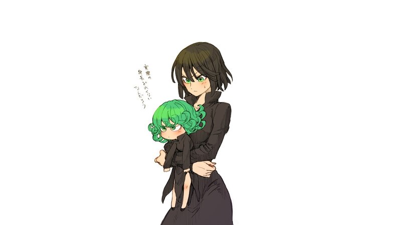Woman Holding a Child — Black, Calm