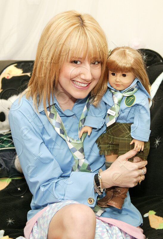 Woman holding a doll