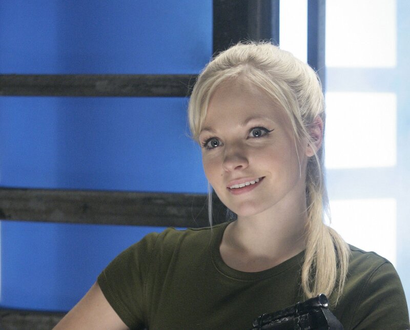 Woman holding a gun