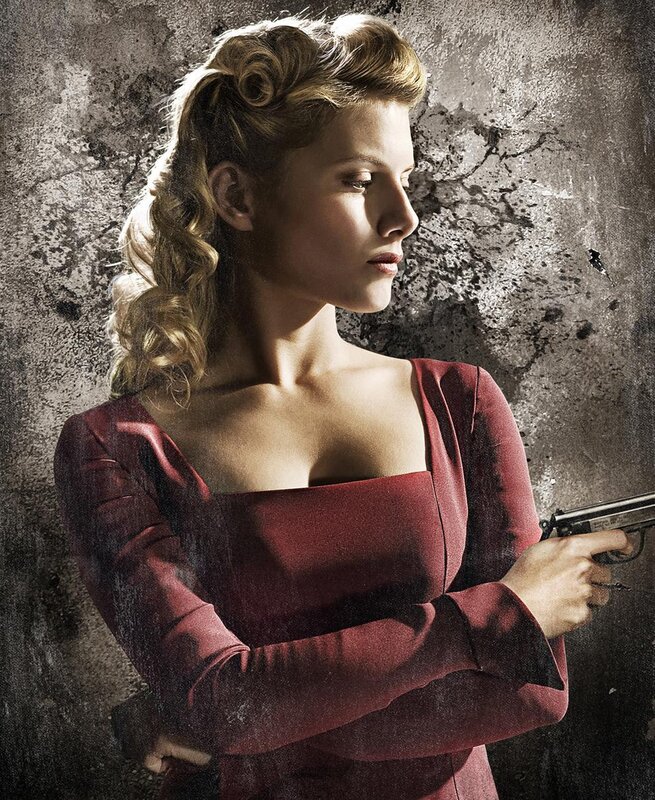Woman holding a gun
