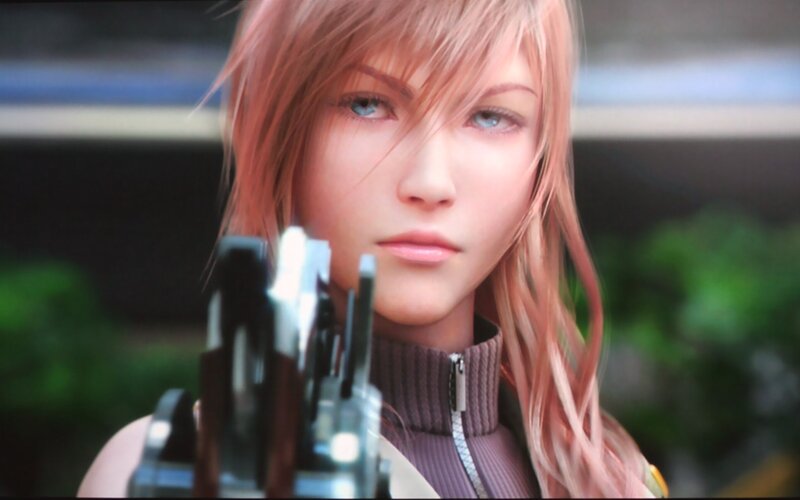 Woman Holding a Gun — Pink