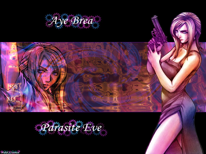 Woman Holding a Gun — Purple