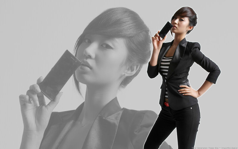 woman holding a phone