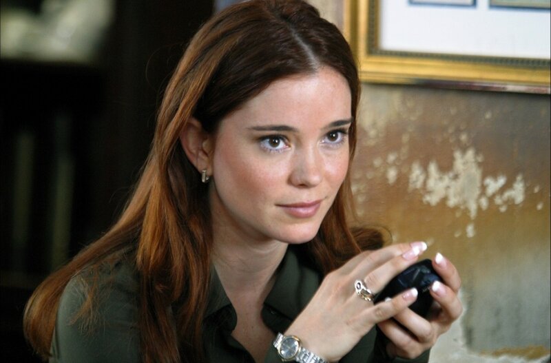 woman holding a phone