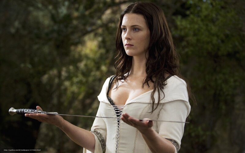 woman holding a sword