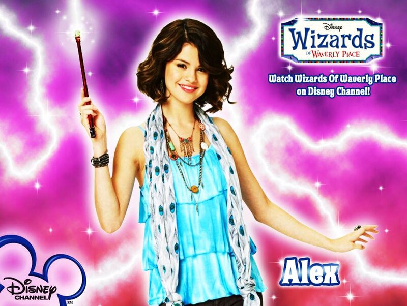 Woman Holding a Wand — Purple