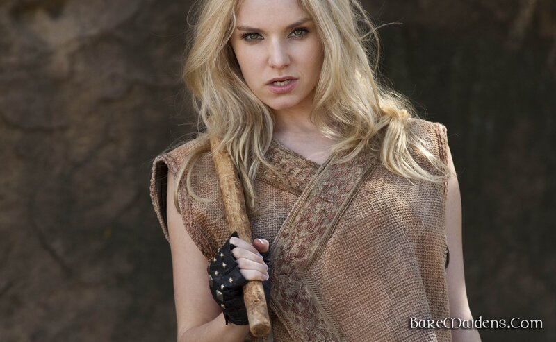woman holding a weapon