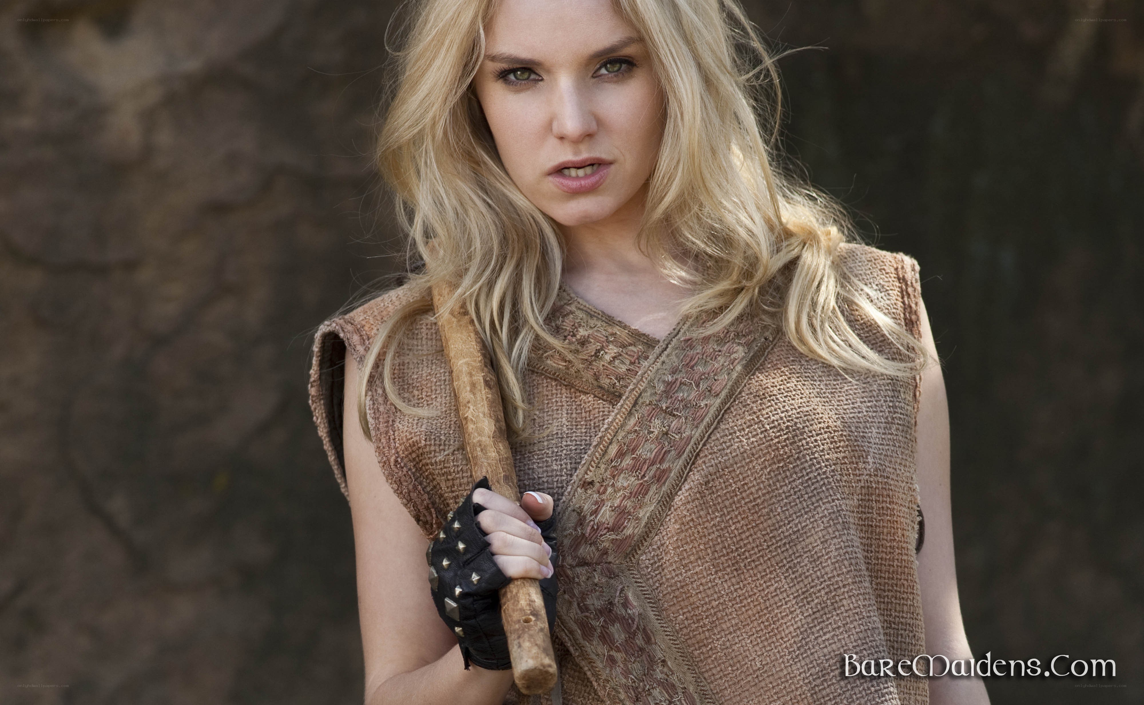 woman holding a weapon