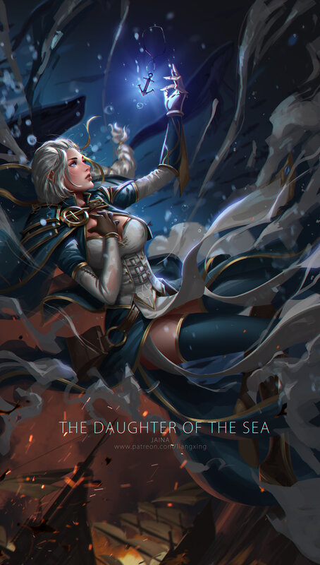 Woman Holding Anchor