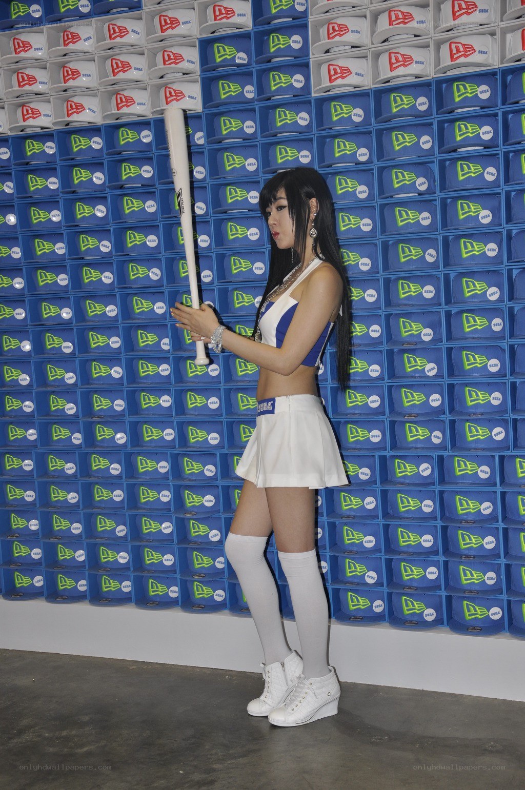 woman holding baseball bat