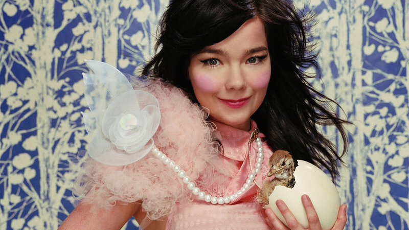 Woman Holding Bird — Blue, Playful