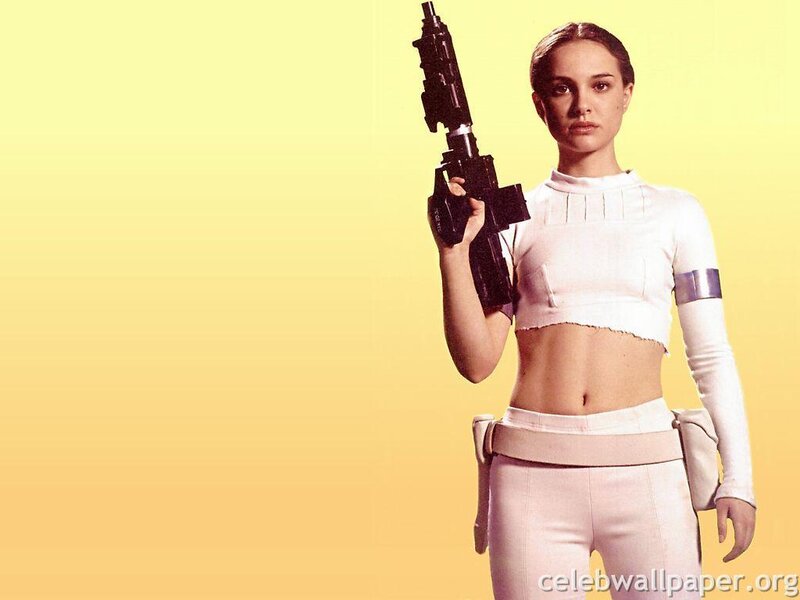 Woman Holding Blaster