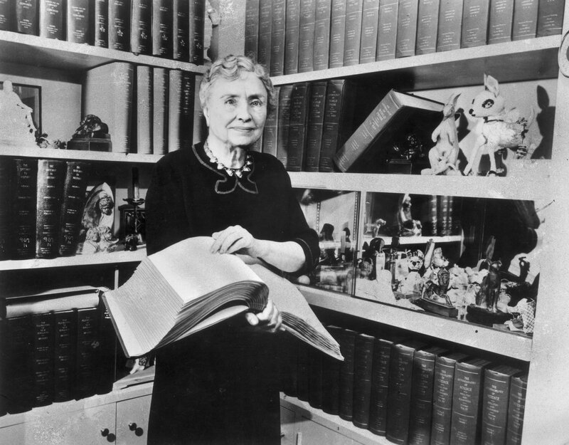 Woman Holding Book — Black