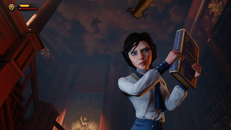 Woman Holding Book — Blue, Dramatic, Night