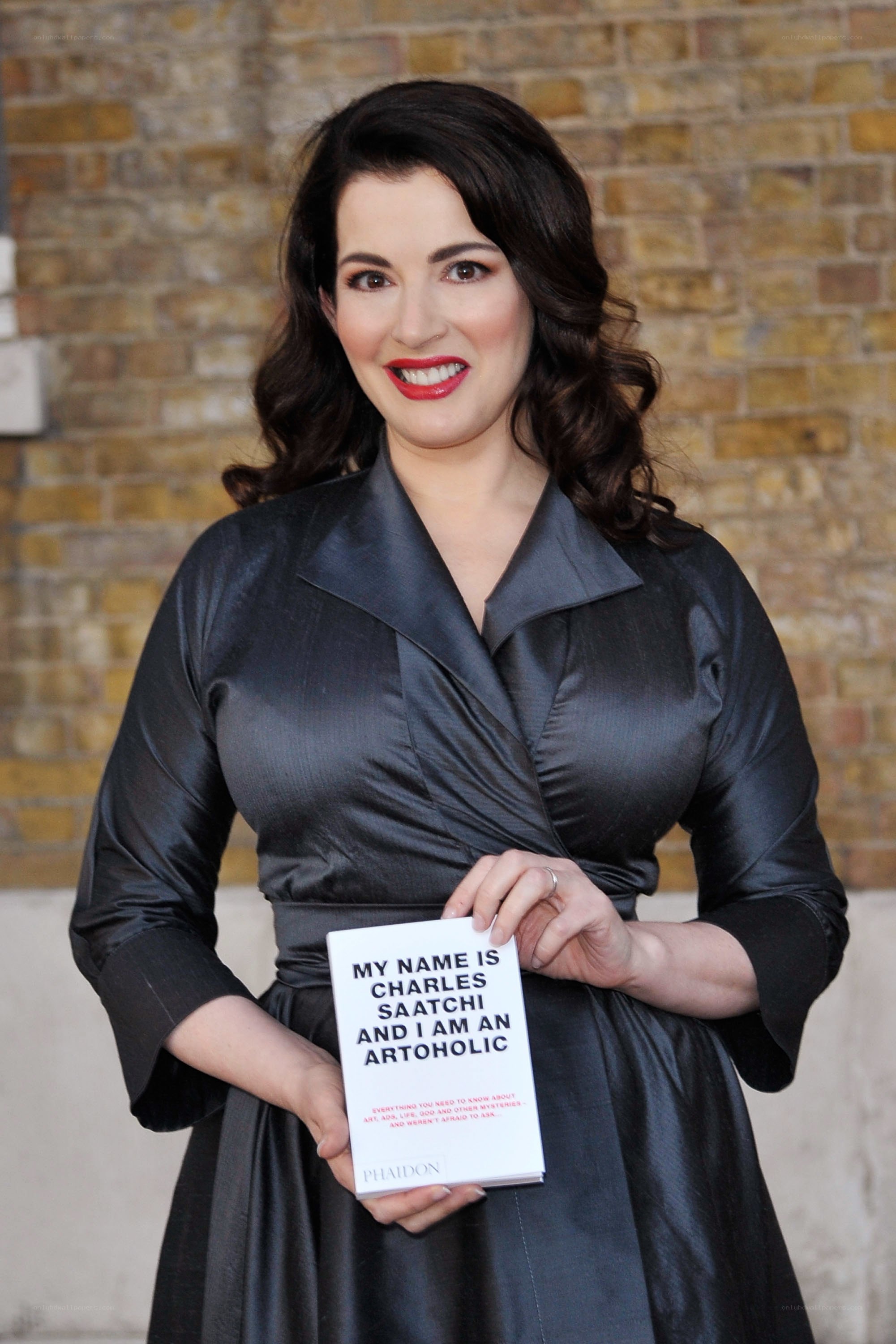woman holding book