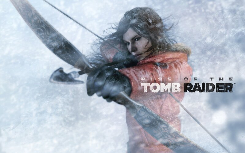 Woman Holding Bow — White, Cold, Intense