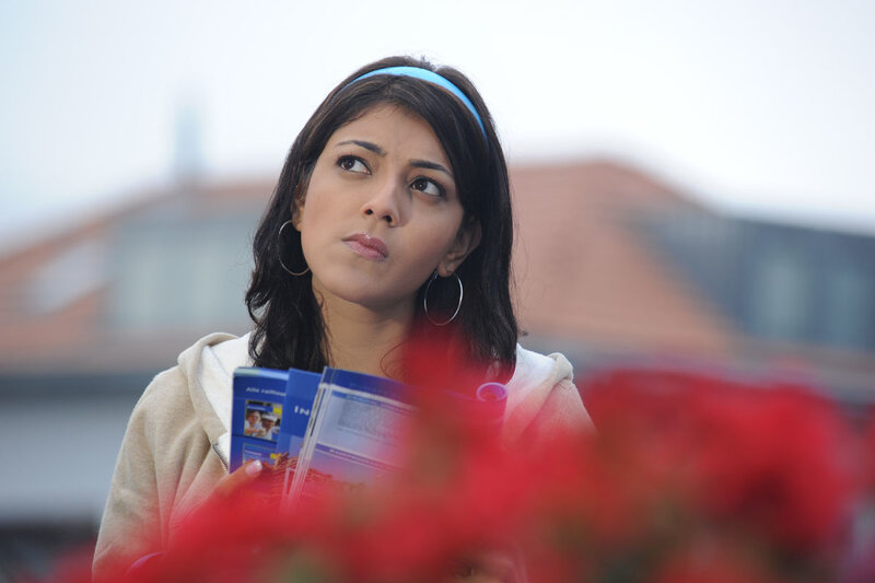 Woman Holding Brochures