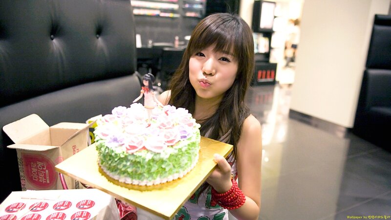 Woman Holding Cake