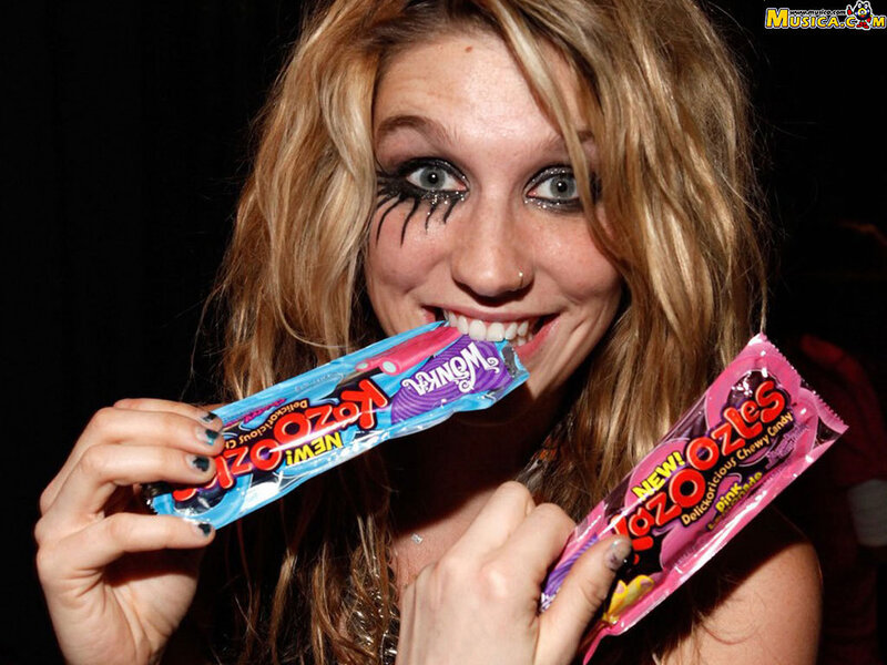 Woman Holding Candy — Pink