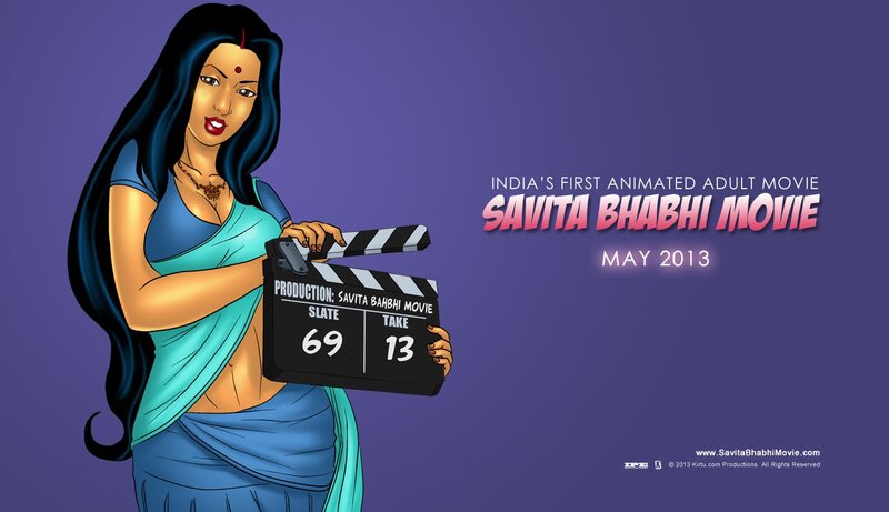 Woman Holding Clapperboard — Purple, Dramatic