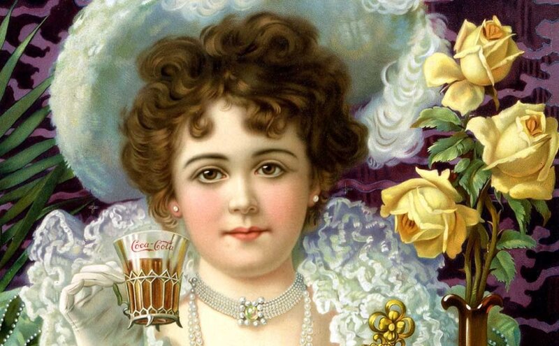Woman Holding Coca-cola