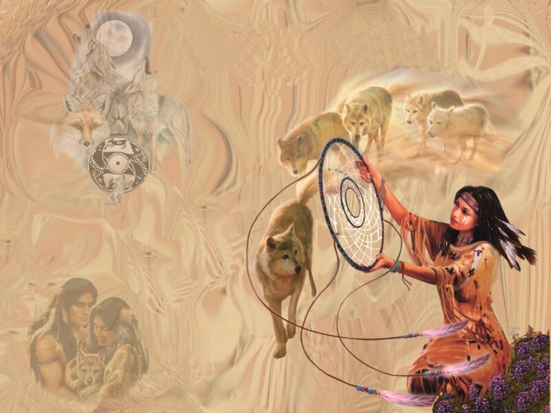 Woman Holding Dreamcatcher