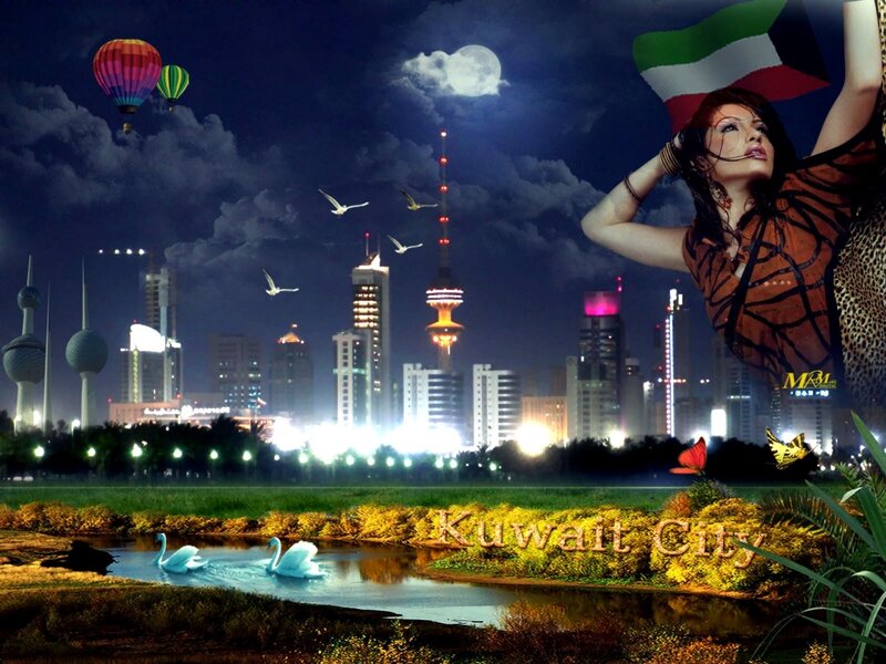Woman Holding Flag