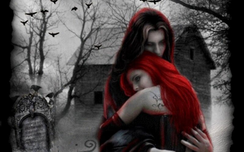 Woman Holding Girl