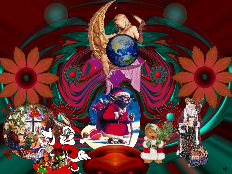 Woman Holding Globe — Red