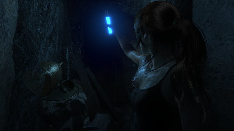 Woman Holding Glow Stick
