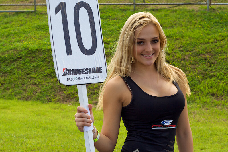 Woman Holding Number Sign — Green