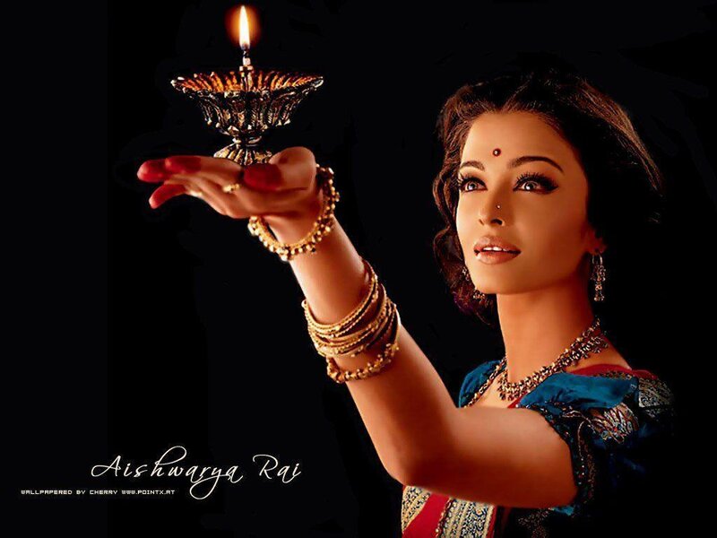 Woman Holding Oil Lamp — Black, Dramatic