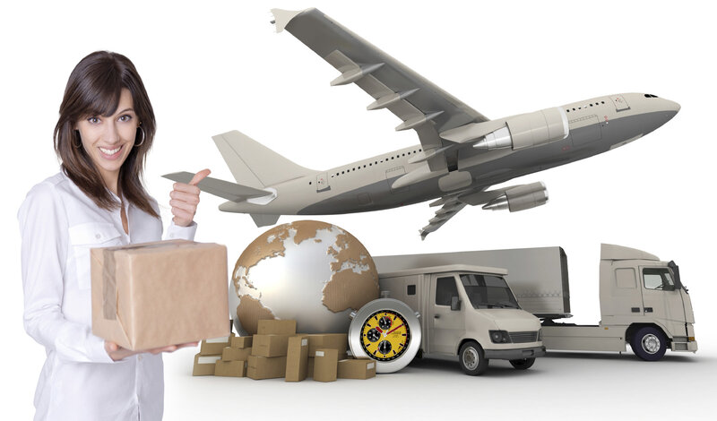 Woman Holding Package