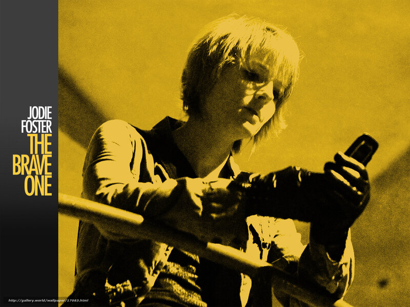 Woman Holding Phone — Yellow