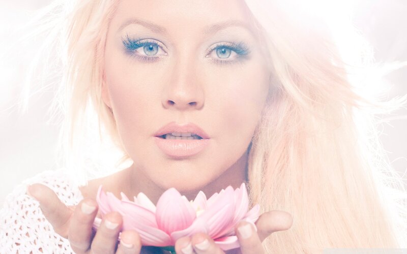 woman holding pink flower