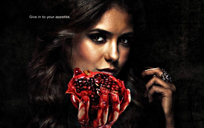 Woman Holding Pomegranate