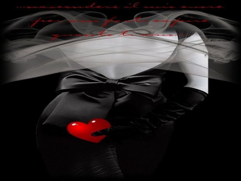 woman holding red heart