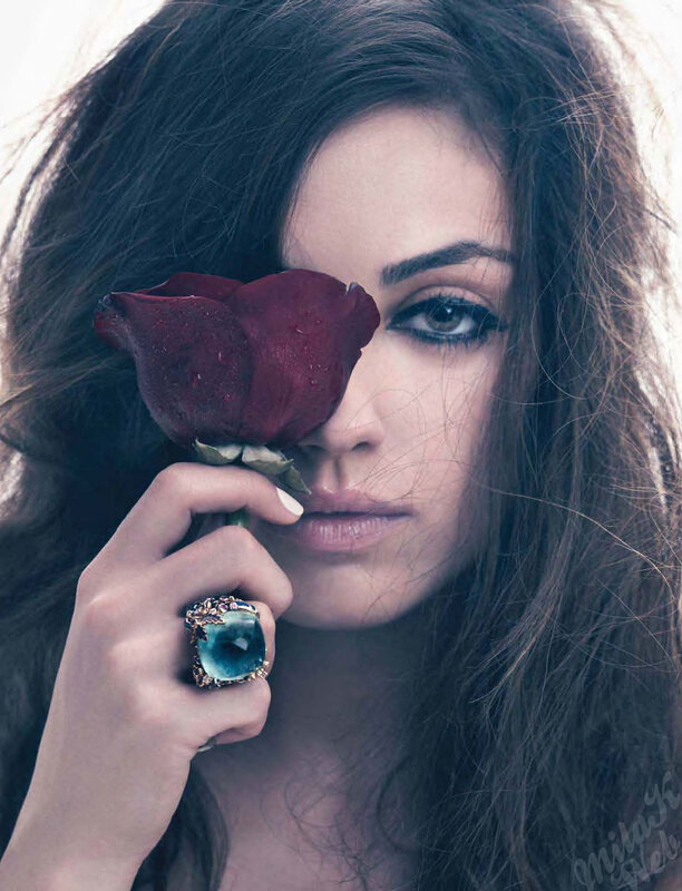woman holding red rose