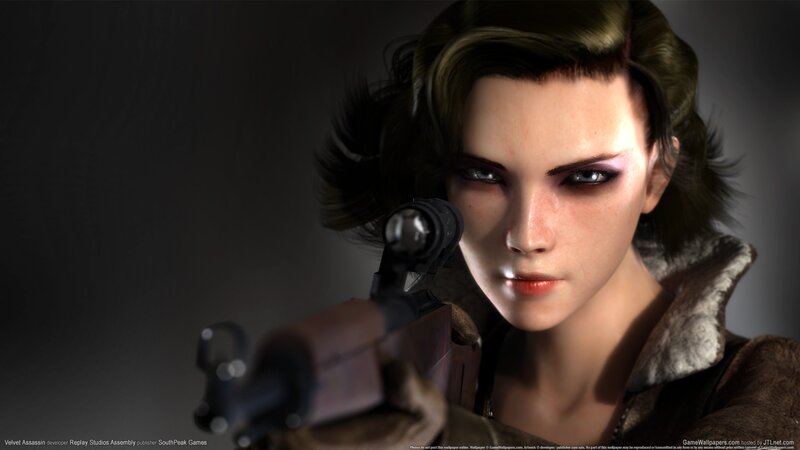 Woman Holding Rifle — Brown, Serious, 3d Render