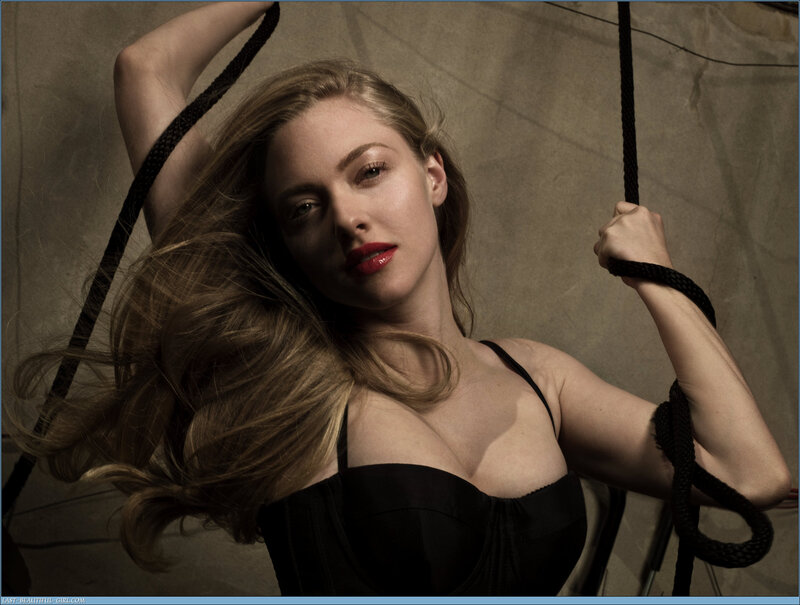 woman holding ropes in studio