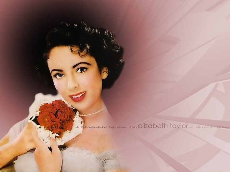 Woman Holding Roses — White